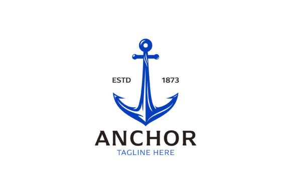 Anchor Logo Marine and Nautical Harbor: A Versatile Design for Every Business Need