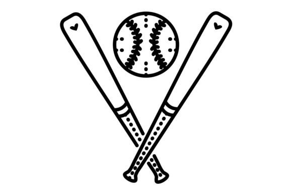 Baseball Items, Ball and Bats