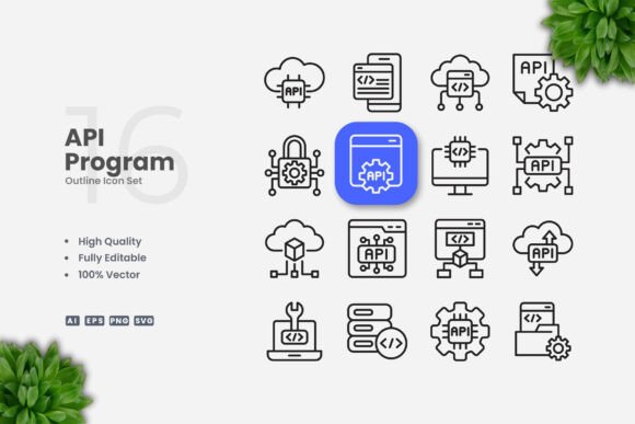h1 Api Program Outline Icons: A Versatile Tool for Every Creative Need