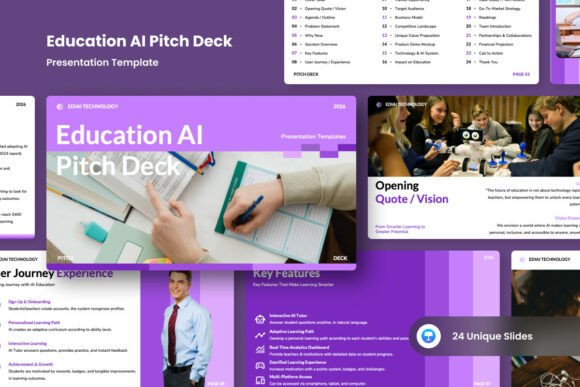 Smart Education Keynote Deck: A Strategic Tool for Modern Learning and Technology Integration