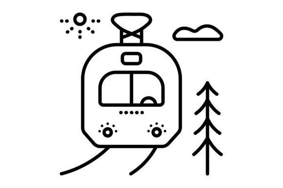 Tram, Black Line Sign: A Versatile Icon for Modern Urban Design