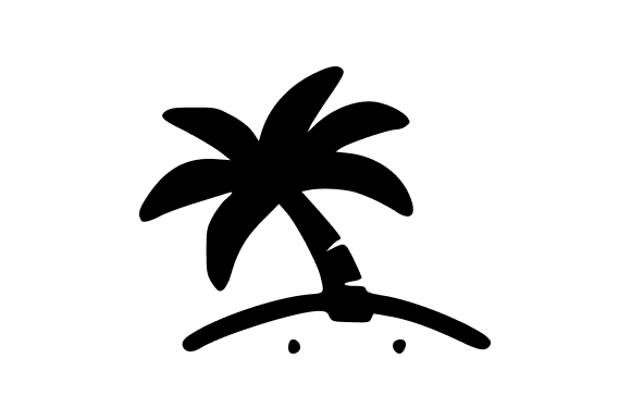 Tropical Palm Tree Summer Paradise: A Versatile Design Asset for Every Project